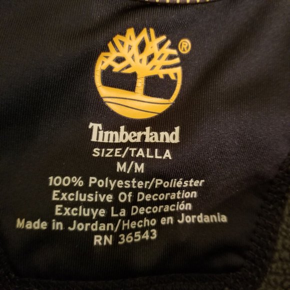 Timberland M Forest Green Mock Turtleneck Quarter Zip Sweat Shirt Sweater Layeri - Picture 3 of 7